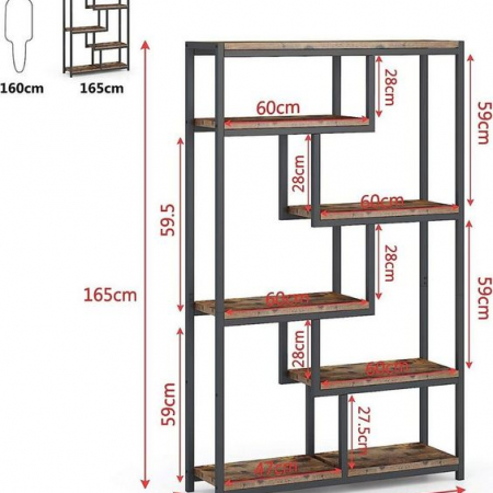 Metal Kitaplık YL (4)